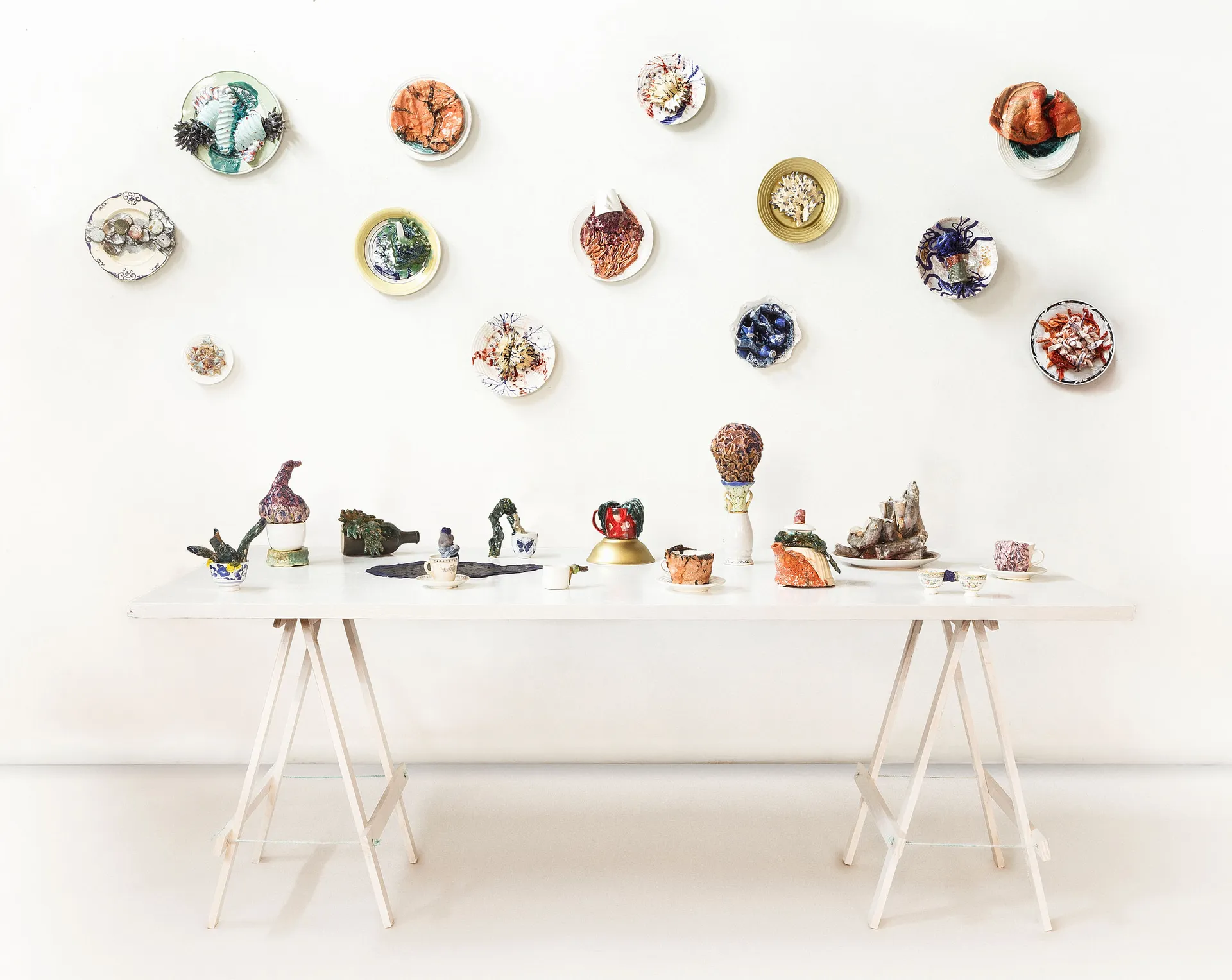 Obras de la serie Domestic Poetics